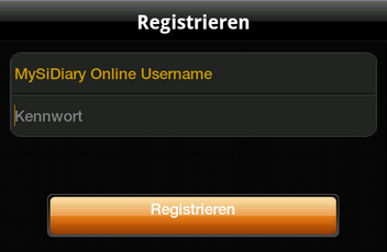 Registrierung der App