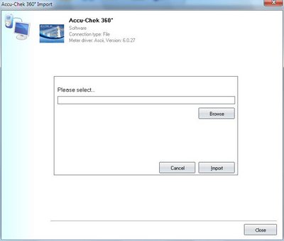 Import your readings from Accu-Chek 360 into your log-book
