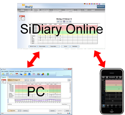 The SiDiary system